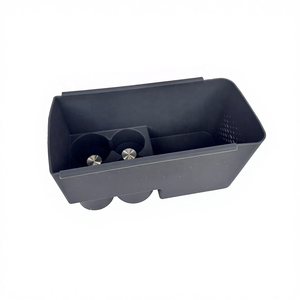 Almohadilla de silicona <span class=keywords><strong>para</strong></span> portavasos, rejilla fija, piezas de modificación <span class=keywords><strong>para</strong></span> 26 modelos de refrigeradores de coche ZEEKR 9X - Product Image 1