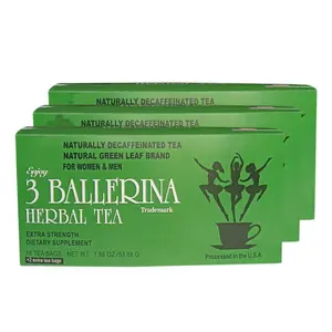 फ़ैक्टरी आपूर्ति अतिरिक्त शक्ति वजन घटाने वाली चाय तीन बैलेरीना चाय स्लिमिंग चाय कोई समीक्षा नहीं अभी तक 68 बेची गई