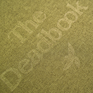 Porte-documents en tissu de lin personnalisé avec anneaux métalliques, classeur de luxe en lin avec mécanisme de reliure métallique - Product Image 6