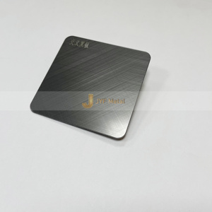 JIS Standard 304 Stainless Steel Sheet <b>Plate</b> No.4 <b>Surface</b> Finish 0.5-0.8mm Thickness Customizable Cutting Bending Wall/Ceiling - Product Image 4