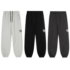 <span class=keywords><strong>Pantaloni</strong></span> da <span class=keywords><strong>Uomo</strong></span> Mertra Autunno 2026, Nuovi <span class=keywords><strong>Pantaloni</strong></span> in Cotone per Fitness all'Aperto, Caldi, con Logo Ricamato, Gamba Larga - Product Image 1