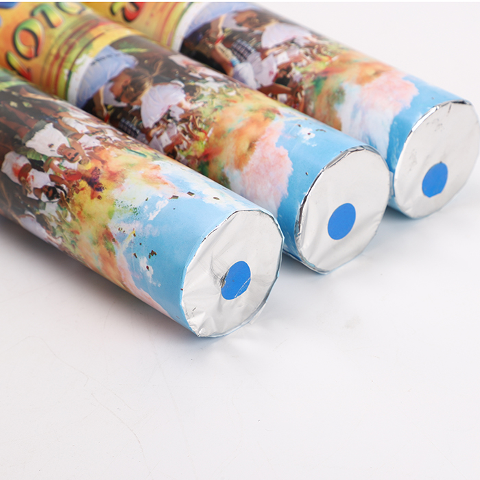 Оптом модный цветной порошок конфетти пушка Holi розовый Поппер для вечеринки