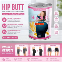 Poudre de racine de Maca naturelle pour l'amélioration ultime du volume des fesses et des hanches, complément alimentaire pour femmes, suppléments à base de plantes pour des fesses plus volumineuses, 300g