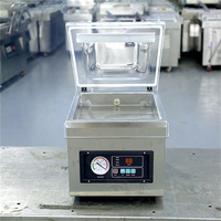 Machine d'emballage alimentaire sous vide automatique industrielle de table DZ-260 à chambre unique en acier inoxydable pour sauces et huiles