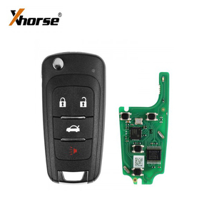 Xhorse VVDI XNBU01EN Telecomando Universale Wireless a 4 Pulsanti, Chiave Auto Universale Pieghevole Versione Inglese per Buick Chevrolet Opel - Product Image 1