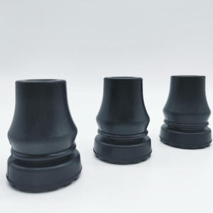Fundas de Goma Antideslizantes y Resistentes al Desgaste para <span class=keywords><strong>Muletas</strong></span>, Bastones de Senderismo, Bastones de Caminar para Personas Mayores, Puntas de Repuesto para Andadores de Exterior - Product Image 2