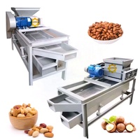 Macadamia Noten Beschieten Verwerkingsapparatuur Palm Kernel Sheller Ontdoppen Scheidingslijn Amandel Hazelnoten Noot Cracker Machine