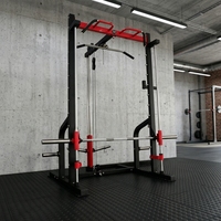Machine Smith Hack Commerciale Multifonctionnelle avec Hack Squat pour l'entraînement de force – Équipement de Gym