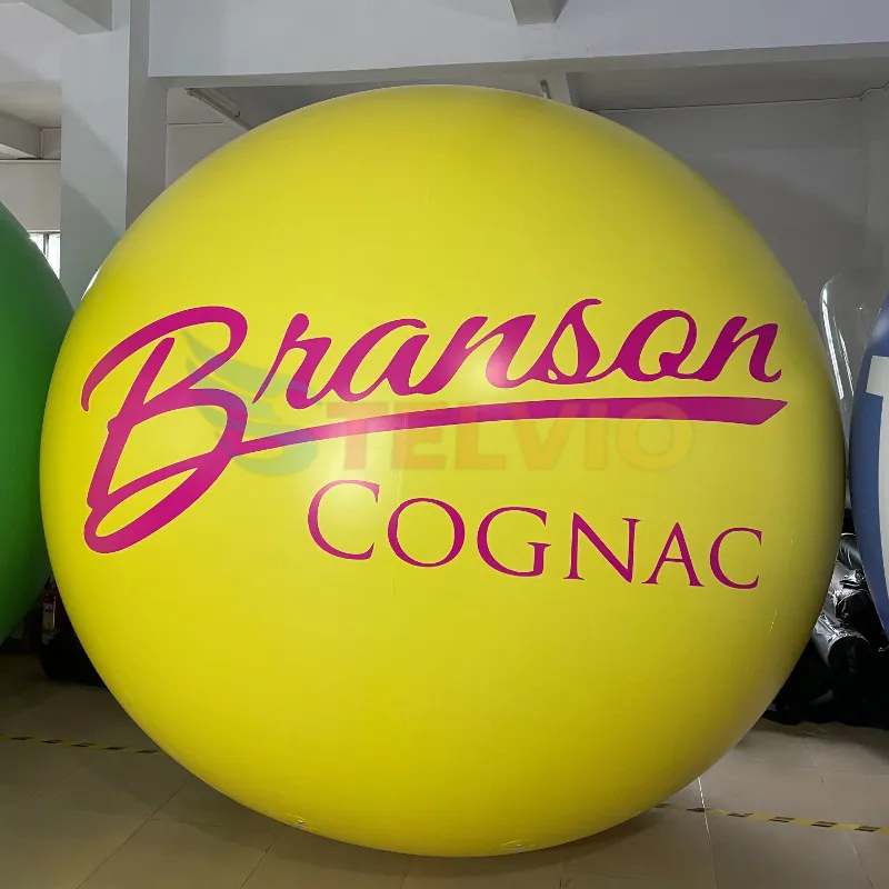 Custom Logo Advertising Large 3m Balloon Inflatable Helium Balloon Airtight Giant Advertising Balloon for Sale