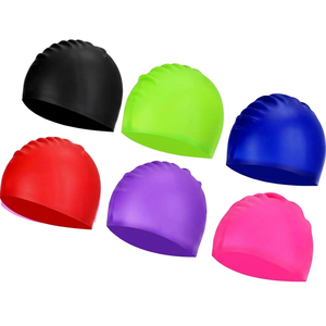 Gorro de Natación de Silicona Elástica Personalizado, Impermeable y Unisex, Diseño Duradero para Deportes Acuáticos y Natación - Product Image 1