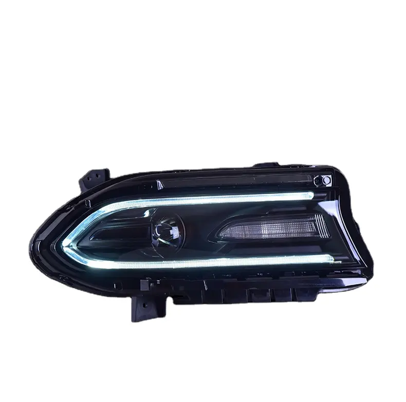 for Dodge charger LED Headlight 2015-2019 Dodge charger LED DRL+Dynamic Turning Signal Front Lamp