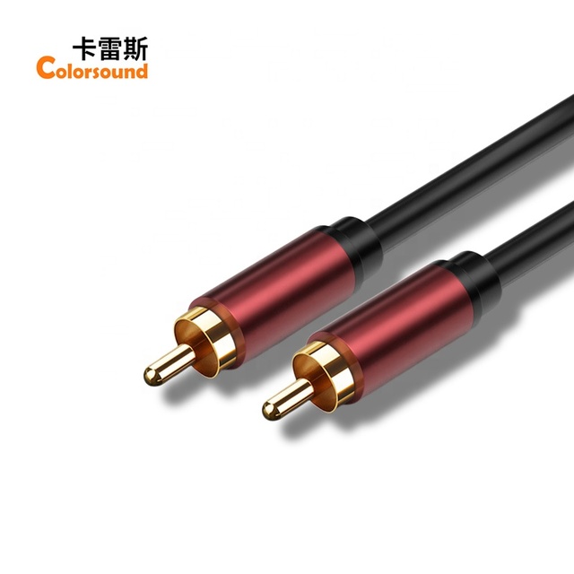 Top Quality RCA to RCA AV Audio Cable