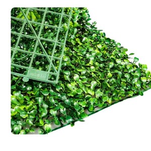 Panneaux d'extérieur, clôture en herbe, panneau mural de plantes artificielles, panneau mural végétal artificiel - Product Image 2