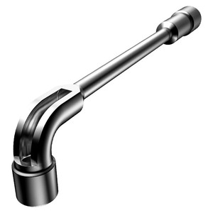 L-hình đục lỗ khuỷu tay ống Ổ cắm cờ lê đôi đầu ratcheting thép carbon OEM tự động sửa chữa công cụ - Product Image 5