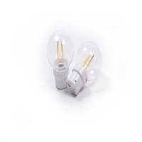 Décoration de vacances lumières ampoule 1.8W G45 ampoule globe en plastique 230v E27/B22 led ampoule à filament pour guirlande lumineuse extérieure