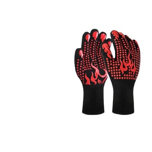 Aramid Heat Resistant Gloves 500 Degree Celsius Knit Wrist Anti <b>Slip</b> <b>Full</b> Coverage Safety Work Glove - Product Image 1