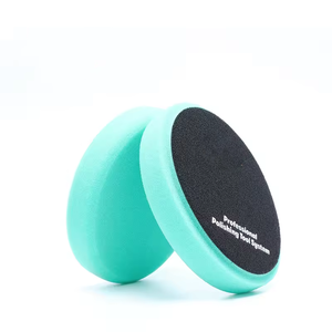 CARROAD Tampon de polissage en mousse rotatif plat vert de 6 pouces, tampon de polissage durable en mousse actionnée, éponge de polissage pour polisseuse de voiture - Product Image 2