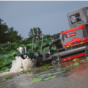 Amphibious Multi-Function Cleaning Boat with Propeller Propulsion for Waterway Work. - Product Image 6