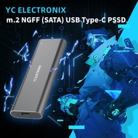 YC ELECTRONIX Disque Dur Externe PSSD M.2 NGFF NVMe Haute Vitesse OEM ODM OBM pour Ordinateur Portable/de Bureau 128 Go 256 Go 512 Go 1 To 2 To 4 To SSD