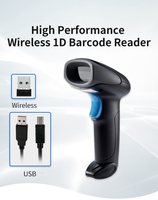 Lecteur de codes-barres QR personnalisé par un fournisseur chinois, scanner de codes-barres 2D sans fil portable