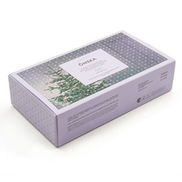 Boîtes en papier séparées en gros pour vernis à ongles, emballage de luxe en papier, boîte en papier d'art personnalisée de luxe pour parfum féminin