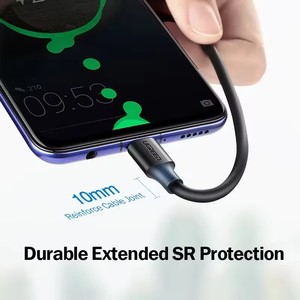 <span class=keywords><strong>Cable</strong></span> <span class=keywords><strong>USB</strong></span> Tipo C UGREEN de <span class=keywords><strong>Carga</strong></span> Rápida, <span class=keywords><strong>Cable</strong></span> <span class=keywords><strong>USB</strong></span> 2.0 de 3A, <span class=keywords><strong>Cable</strong></span> de <span class=keywords><strong>Carga</strong></span> de Alta Calidad <span class=keywords><strong>USB</strong></span>-A a <span class=keywords><strong>USB</strong></span>-C, <span class=keywords><strong>Carga</strong></span> Segura y Estable - Product Image 3
