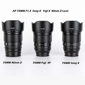 HFT professionnel Viltrox AF 75mm F1.2 Pro objectif d'appareil photo <span class=keywords><strong>reflex</strong></span> numérique <span class=keywords><strong>plein</strong></span> cadre pour Fujifilm Sony <span class=keywords><strong>Nikon</strong></span> mise au point fixe en gros - Product Image 5