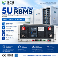 BMS haute tension 5U 400A 500A 350V 750V 1000V 96S 192S 224S pour montage en rack, gestion de batterie pour BESS utilitaire LiFePO4 CAN RS485 CE