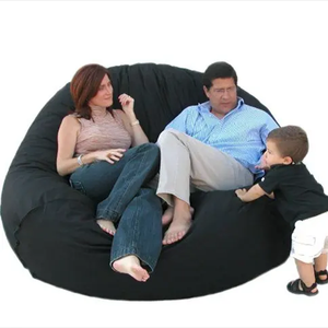 Chaise jumelle douce extra large remplie <span class=keywords><strong>d</strong></span>'éponge de <span class=keywords><strong>mousse</strong></span> de mémoire <span class=keywords><strong>lit</strong></span> géant de sac de fèves pour la famille - Product Image 6