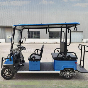 Voiturette de golf électrique personnalisable à 4 roues, 4 places, silencieuse, avec batterie au lithium, pour club de golf et quartier - Product Image 4