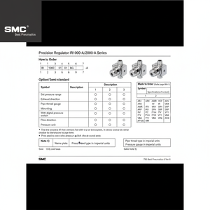 SMC Neumática Regulador de presión de precisión Modelo - Product Image 1