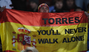 Bán Buôn 100% Polyester Hot Bán Cổ Phiếu Ngoài Trời Bay Tây Ban Nha Màu Đỏ Trắng Màu Xanh Lá Cây Tây Ban Nha Cờ - Product Image 4