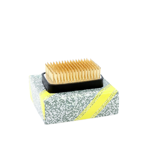 Kenzan en <span class=keywords><strong>laiton</strong></span> de haute qualité de 60 mm pour l'arrangement floral, support en céramique pour Ikebana, outil d'arrangement floral - Product Image 2