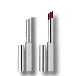 Aluminum Lipstick Lip Balm Packaging Private Label Lipstick Containers Silver Round Lipstick Case