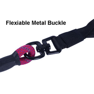 Trenzado del estilo británico perro resbalón plomo perro P Correa con mango suave de Nylon cuerda de PP Material choque formación conducen - Product Image 2