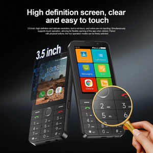 สมาร์ทโฟนรุ่นใหม่ 4G <span class=keywords><strong>Deca</strong></span> Core MTK ปุ่มกด 3.5 นิ้ว หน้าจอสัมผัส โทรด่วน รองรับซิมคู่ ระบบ Android WiFi GPS ไฟฉาย - Product Image 5