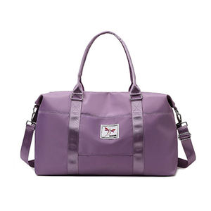 Eco-Durable personalizable para Pink Oxford Duffel Bag Organizador de viaje para ropa Fines de semana Uso - Product Image 6