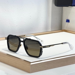 T-HE <span class=keywords><strong>SHADOW</strong></span> 55-18-149 Lunettes de soleil de haute qualité pour hommes et femmes, lunettes de soleil de créateur, style punk classique, luxe, titane, UV400, avec boîte - Product Image 3