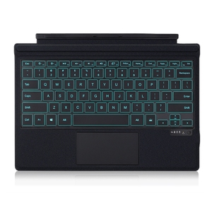 Teclado Inalámbrico Magnético con Retroiluminación Colorida y Trackpad para <span class=keywords><strong>Microsoft</strong></span> Surface Pro 3/4/5/6/7/7 <span class=keywords><strong>Plus</strong></span>, Dropshipping - Product Image 1