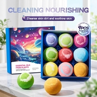 Bombes de bain écologiques recyclables, véganes, naturelles, non irritantes, idéales pour les bains relaxants quotidiens à domicile