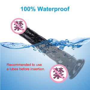 21厘米长度大尺寸Tpe阴茎女性阴道按摩器 - Product Image 5