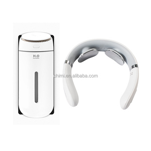 Dispositivos de tendencias personalizados vip, juegos de regalos de empresa, humidificador de luz + masaje de cuello, ideas promocional <span class=keywords><strong>2022</strong></span>, juegos de regalo de negocios - Product Image 1