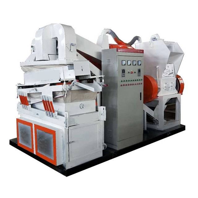 Лучшие продажи кабель медь гранулятор машина/Лом Меди Сепаратор рециркуляции машина/лом медной проволоки рециркуляции машина