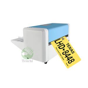 Nieuwe 203Dpi Grootformaat Thermische Overdracht Kentekenplaat Printer MS-CH571Customized Auto Nummerplaat Maken Machine - Product Image 1