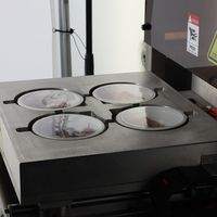 Machine d'emballage sous vide MAP-450, scelleuse de barquettes à atmosphère modifiée pour aliments, viande, poisson, plats préparés, remplissage d'azote, scelleuse de barquettes