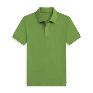 Camiseta para Hombre, Camisetas de <span class=keywords><strong>Marca</strong></span> para Hombre, Camiseta de Golf de Algodón para Verano, Diseño de Bordado con Logotipo de <span class=keywords><strong>Marca</strong></span>, Camiseta Polo de Manga Corta - Product Image 2