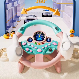 Juguete de Volante de Plástico para Niños, Rompecabezas de Coche, Simulación Interactiva de Conducción, Juguete Educativo para Jugar en Familia - Product Image 3