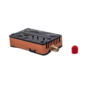 5.8G 80CH 7W FPV Video Transmitter Aluminum Alloy Body Orange Black Design With SMA Connector - Product Image 2