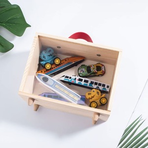 Caja de Regalo de Madera Natural, 9x19x14 cm, Caja de Empaque para Recuerdos de Boda, Estilo Moderno - Product Image 2