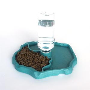 Dispensador de Agua y Alimentador Automático 2 en 1 para Reptiles, Bandeja de Agua y <span class=keywords><strong>Comida</strong></span> para Tortugas, Accesorios para Terrarios, Tazón de Agua para Mascotas Pequeñas - Product Image 1